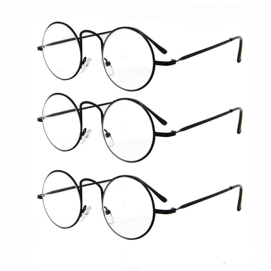 Lightweight Round Metal Reading Glasses R15025